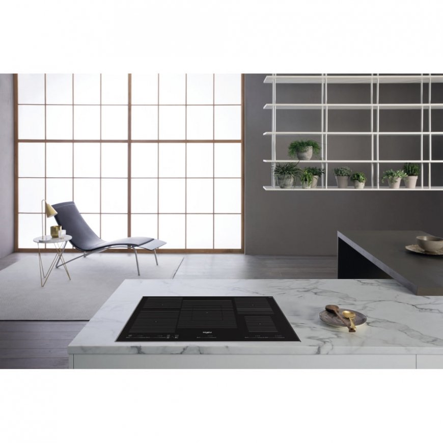 Whirlpool WT 1090 BA Черный Встроенный 90 cm Плита с зонами индукции 5 зона(ы)