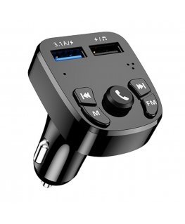 Jellico F10 Bluetooth 5.0 FM / MP3 Transmitter + Car Fast Charge