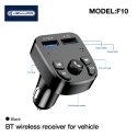 Jellico F10 Bluetooth 5.0 FM / MP3 Transmitter + Car Fast Charge Jellico F10 Bluetooth 5.0 FM / MP3 Transmitter + Car Fast Charge