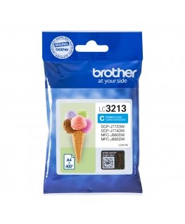 Brother LC-3213C tindikassett Originaal High (XL) Yield Tsüaan
