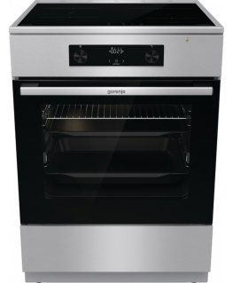 Gorenje GEIT6C60XPG кухонная плита Отдельностоящая плита для готовки Электричество Плита с зонами индукции A