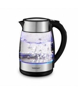 Zelmer ZCK8026 elektrinis virdulys 1,7 L 2200 W Juoda, Permatomas