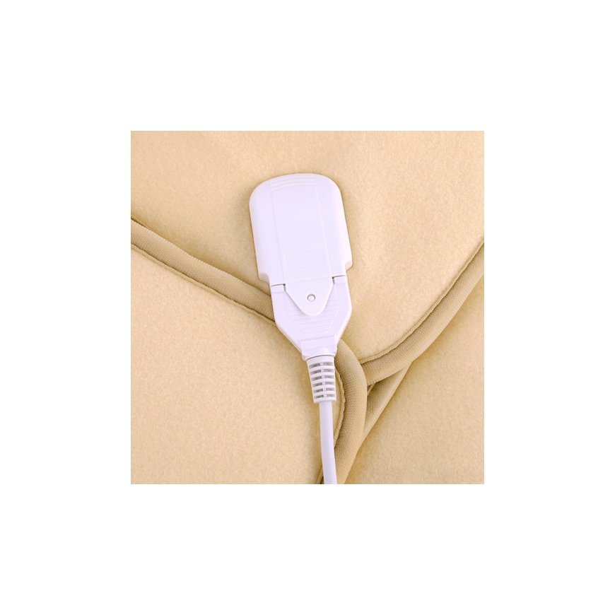 Camry Premium CR 7407 electric blanket Electric bed warmer 60 W Beige Fleece – 4