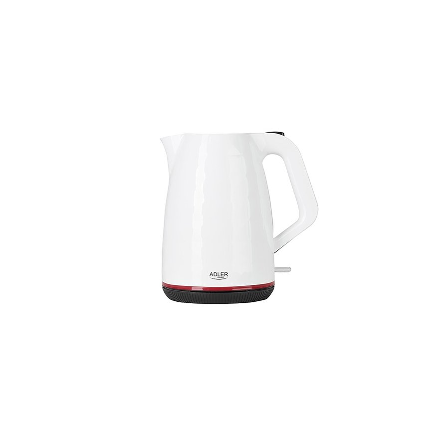 Adler AD 1277 W elektriskās tējkanna 1,7 L 2200 W Balts – 3