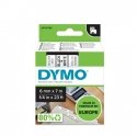 DYMO D1 Standard - Black on White - 6mm etikečių juostelė Juoda ant baltos DYMO D1 Standard - Black on White - 6mm etikečių juostelė Juoda ant baltos
