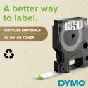 DYMO D1 -Standard Labels - Black on White - 6mm x 7m DYMO D1 -Standard Labels - Black on White - 6mm x 7m