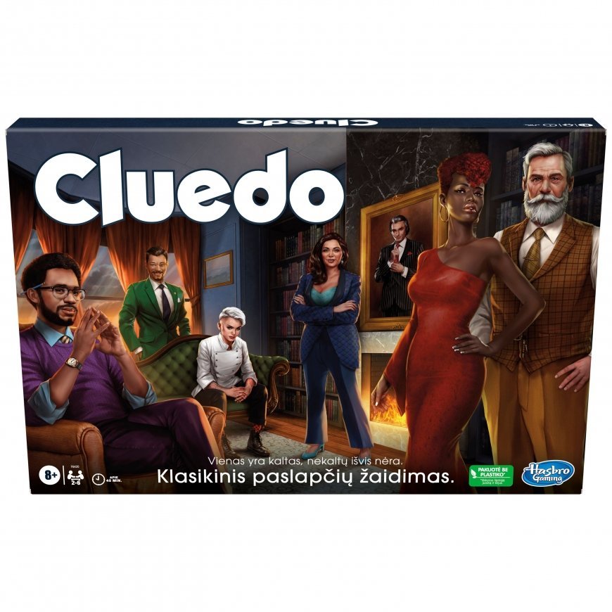 Hasbro Gaming CLUEDO Klasiskā detektīvu spēle
