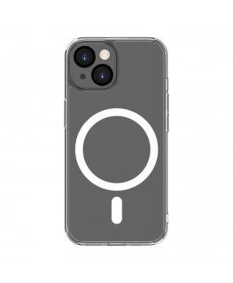Apple iPhone 15 Clear Case With Magnetic and Camera Protection Transparent