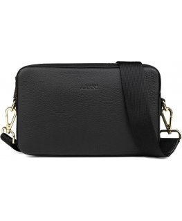 Aarni Large Crossbody Bag, black/gold
