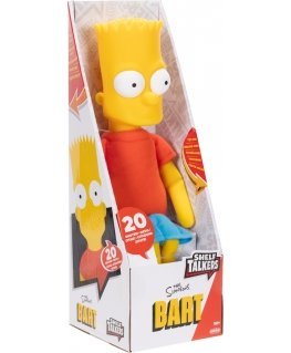 The Simpsons - Bart Simpson plush toy with sounds