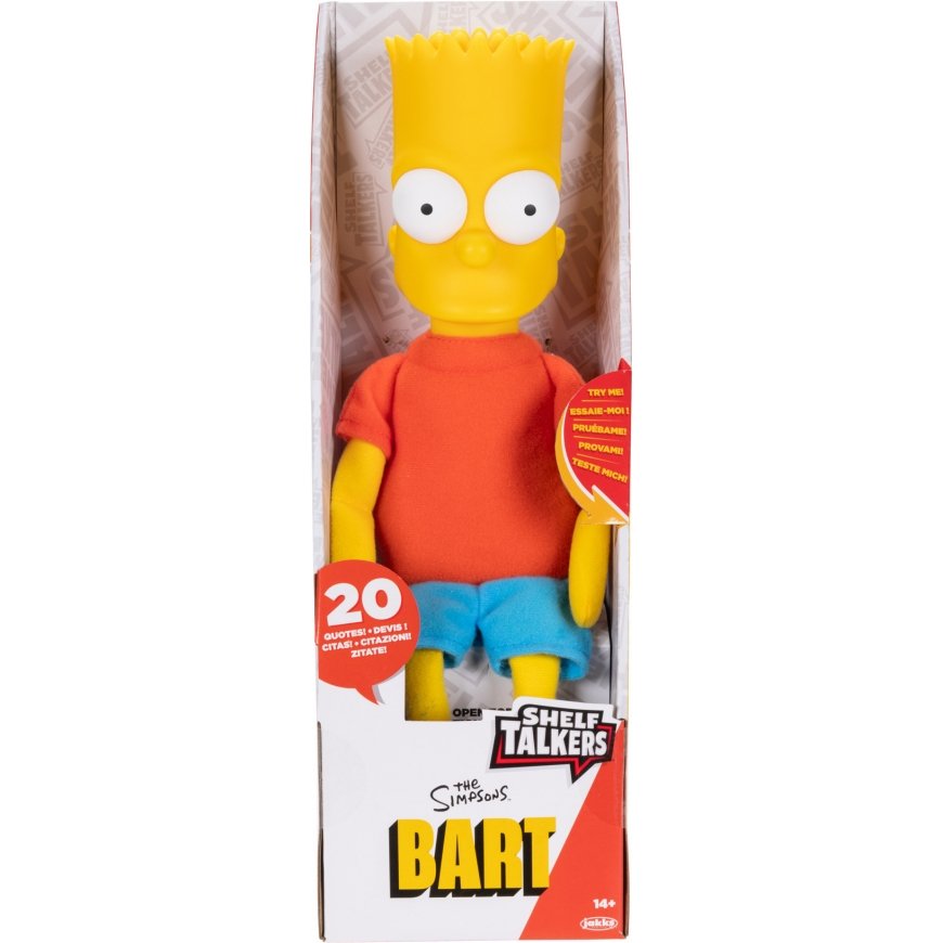 The Simpsons - Bart Simpson plush toy with sounds – 2