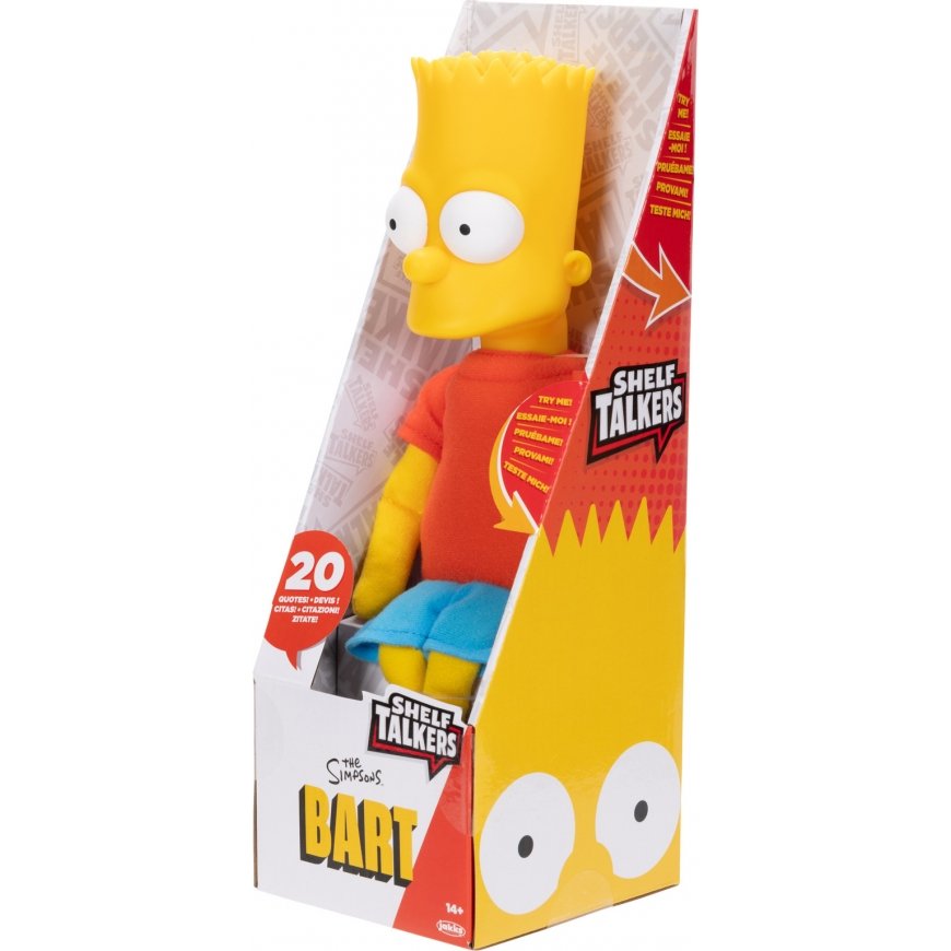 The Simpsons - Bart Simpson plush toy with sounds – 3