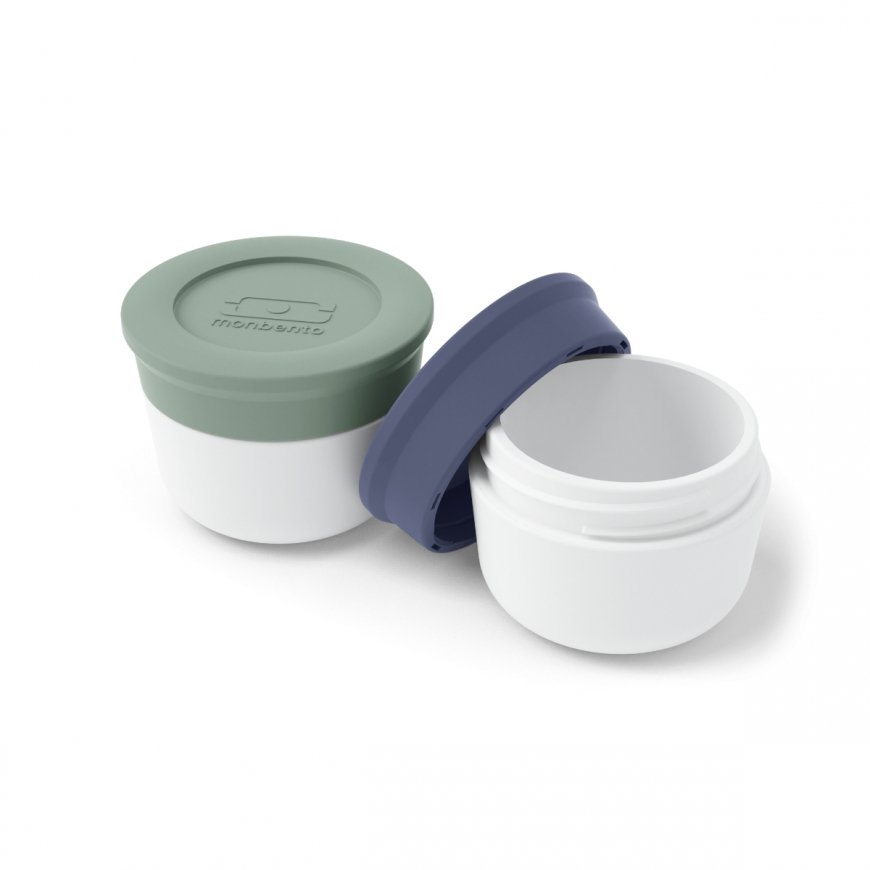 monbento MB Temple S Round Container 0.01 L Blue, Green 2 pc(s) – 2