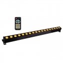 LIGHT4ME PIXEL BAR 18 RGBW IR LED lente + tālvadības pults