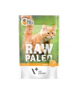 RAW PALEO Kitten Cat Hirveliha - märgtoit kassipoegadele - 100 g