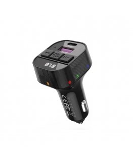 XO transmitter FM BCC17 Bluetooth MP3 car charger 30W black