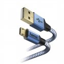 Hama 00178289 USB kabelis USB 2.0 1,5 m USB A Micro-USB B Zils Hama 00178289 USB kabelis USB 2.0 1,5 m USB A Micro-USB B Zils