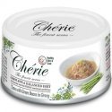 CHERIE Tuunikala roheliste ubadega - kassi märgtoit - 80g
