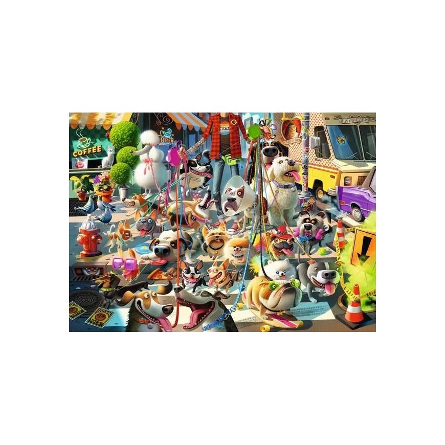 Ravensburger 12000876 dėlionė 1000 vnt Animaciniai filmai – 2