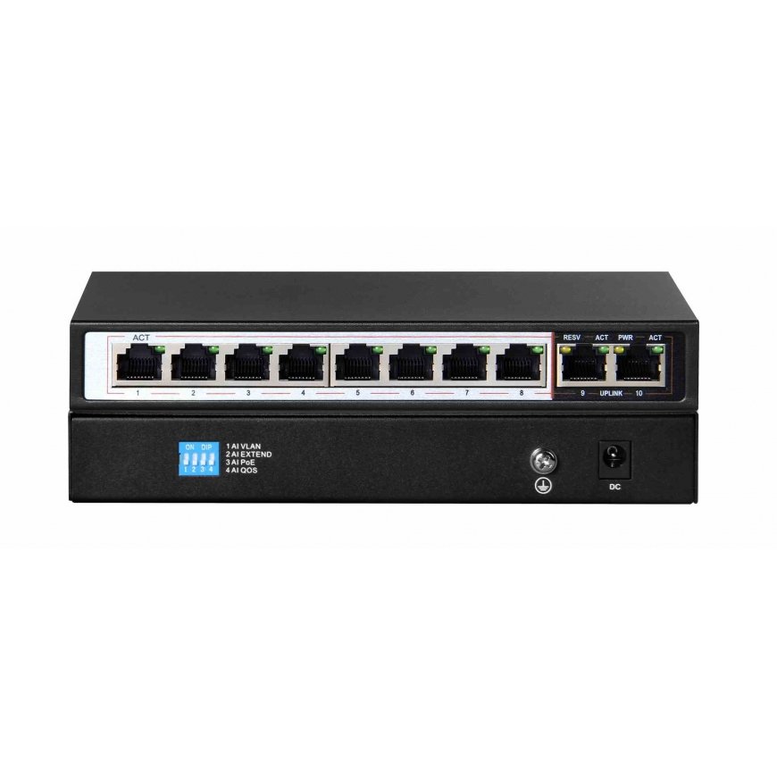 Extralink EX.14312 verkkokytkin Hallitsematon L2 Gigabit Ethernet (10/100/1000) Power over Ethernet – 3