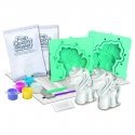 4M 3D Mould & Paint Набор для творчества Сделай из гипса блестящих единорогов 4M 3D Mould & Paint Набор для творчества Сделай из гипса блестящих единорогов