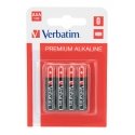 Verbatim AAA 4 Blister Pack Alkaline Batteries Verbatim AAA 4 Blister Pack Alkaline Batteries