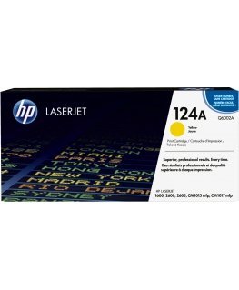 HP spalvinio „LaserJet Q6002A“ geltona spausdinimo kasetė
