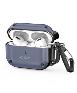 TECH-PROTECT ROUGH HOOK Apple AIRPODS PRO 1 / 2 STEEL BLUE