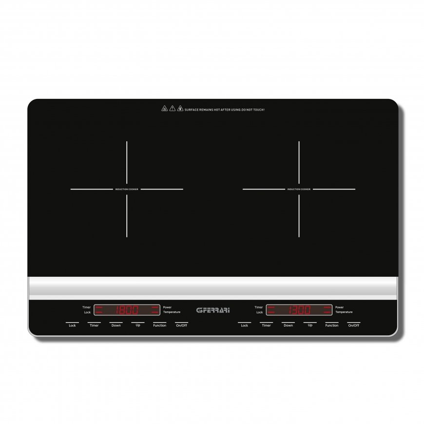 G3 Ferrari Dinamiko Duo Black Countertop 56 cm Zone induction hob 2 zone(s) – 4