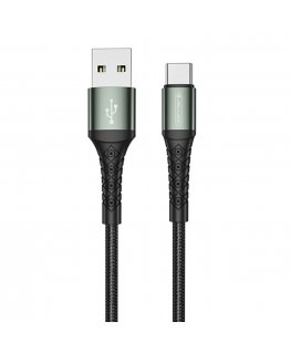 Jellico B12 Nailon Kootud Universaalne USB-C kuni USB Andme- ja