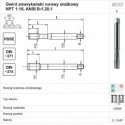 NPT 1/4"-18 DIN-371C HSSE 800 TAP NPT 1/4"-18 DIN-371C HSSE 800 TAP