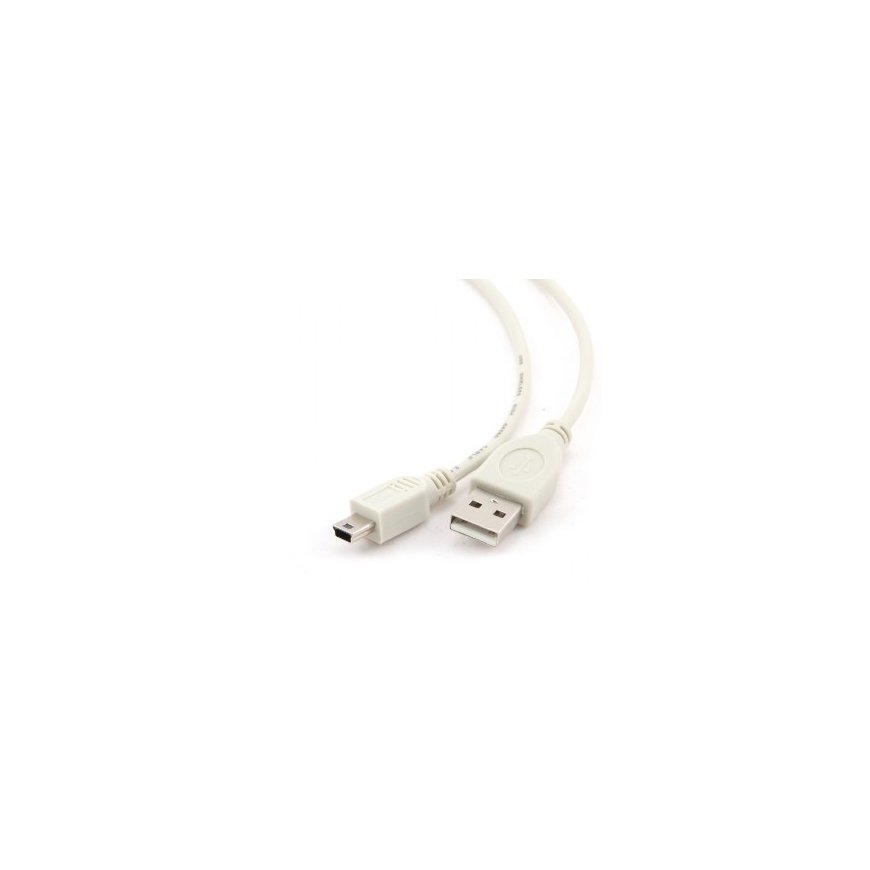 Gembird CC-USB2-AM5P-3 USB cable USB 2.0 0.9 m USB A Mini-USB B White