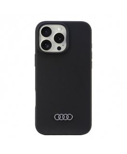 Audi Silicone Case iPhone 16 Pro Max 6.9" czarny|black hardcase