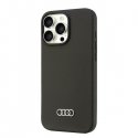 Audi Silicone Case iPhone 16 Pro Max 6.9" czarny|black hardcase