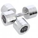 HMS Fitness CHD10 Fiksēta smaguma hantele 10 kg 2 pcs HMS Fitness CHD10 Fiksēta smaguma hantele 10 kg 2 pcs