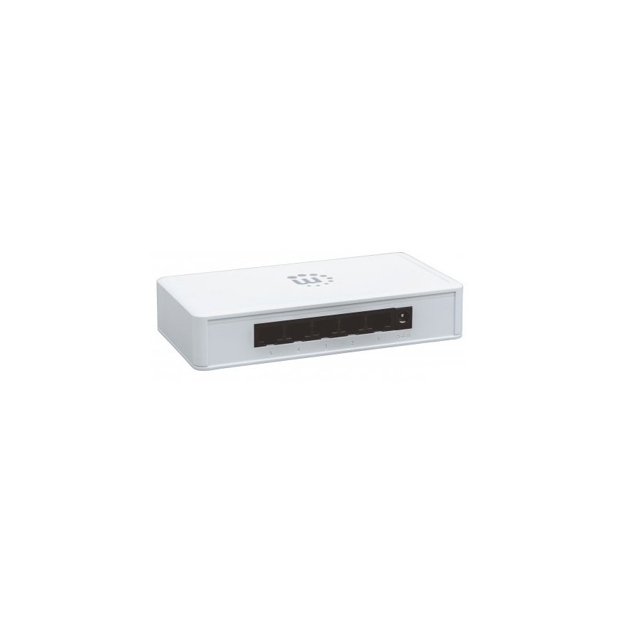 Manhattan 560696 verkkokytkin Hallitsematon L2 Gigabit Ethernet (10/100/1000) Valkoinen