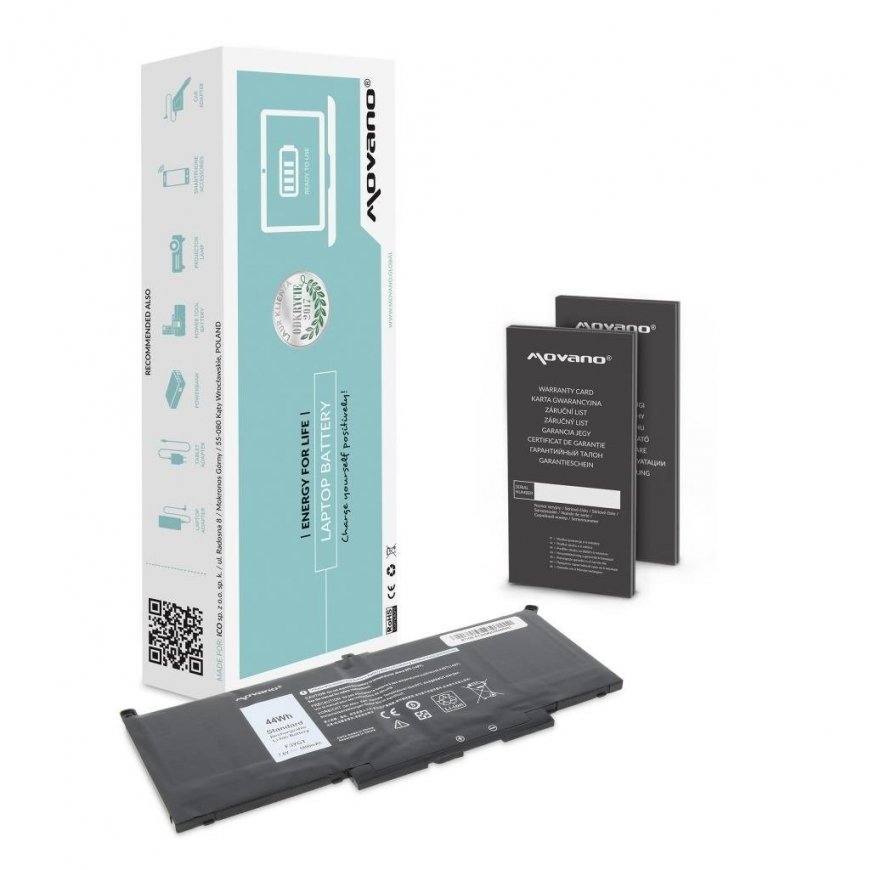Movano Battery for Dell Latitude 7390, 7490 (7.4V-7.6V) (5800 mAh) – 2