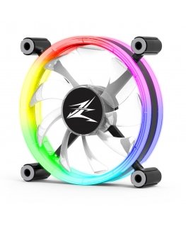 Zalman ZM-LF120 arvuti jahutussüsteem Arvuti korpus Ventilaator 12 cm Must, Valge