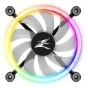 Zalman ZM-LF120 arvuti jahutussüsteem Arvuti korpus Ventilaator 12 cm Must, Valge