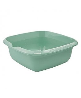 Square bowl 8L Björk 34x34x12,5cm green
