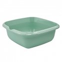 Square bowl 8L Björk 34x34x12,5cm green