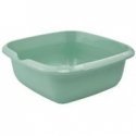 Square bowl 8L Björk 34x34x12,5cm green