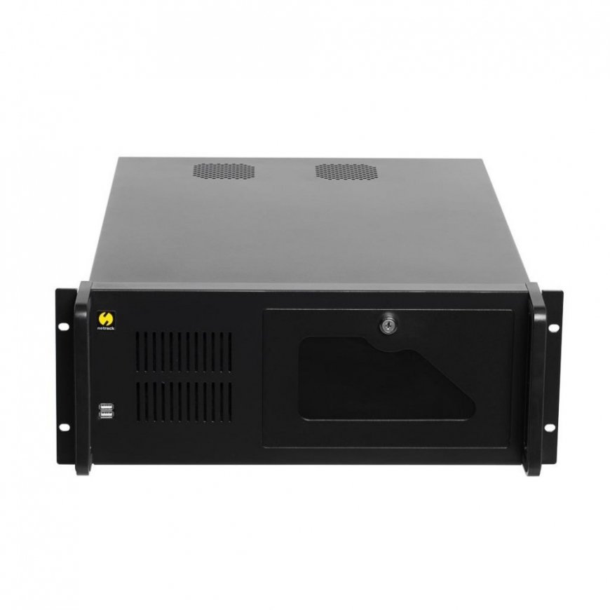 Netrack NP5104 püstik 4U Seinale monteeritav riiul Must