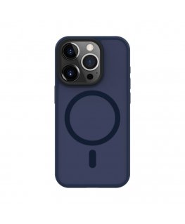 Apple iPhone 15 Pro Hybrid Case With Magnetic PC+TPU Blue