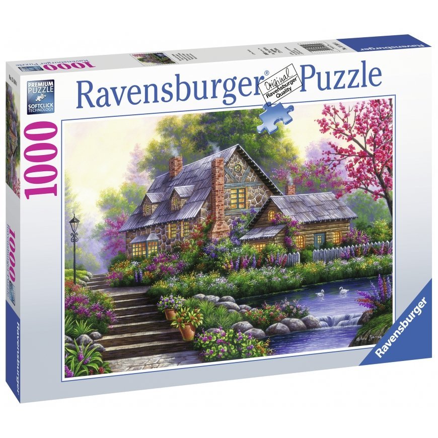 Ravensburger puzzle 1000 pieces Romantic country house