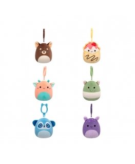 SQUISHMALLOWS W20 pehme võtmehoidja, 8 cm
