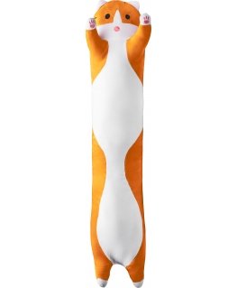 Milla & Måns - cat plush toy, 70 cm, orange