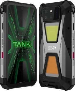 Unihertz Tank 3S 5G Phone, 256/12 GB, Black / Grey