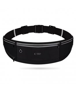 TECH-PROTECT M3 UNIVERSAL SPORT WAIST BAG BLACK