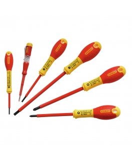 Stanley FATMAX 6 piece Insulated Slotted Pozi set